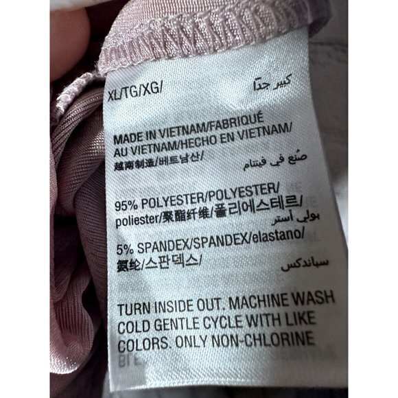 I.N.C. LADIES METALLIC PINK‎ SLEEVELESS SHIRT SZ (XL) EUC AND VERY GENTLY WORN - Picture 4 of 5